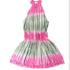 Skemo beach tie die dress.